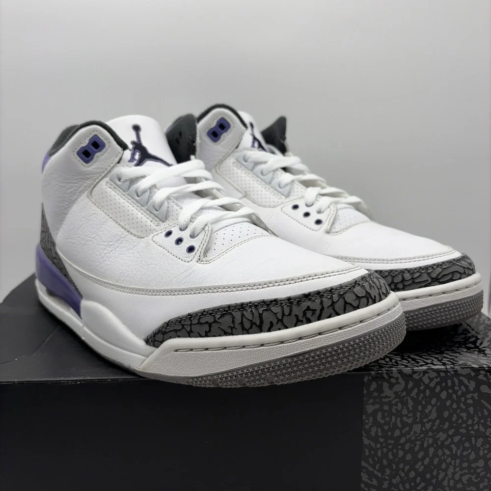 Size 11.5 - Jordan 3 Retro Mid Dark Iris (CT8532-105)